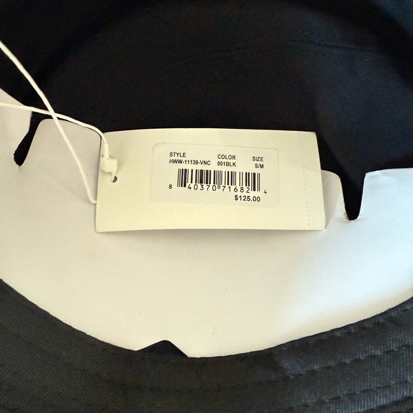 NWT Vince Cashmere Leather Women’s Baseball Hat - Picture 4 of 9